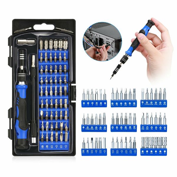 

60 in 1 magnetic precision screwdriver set computer watch phone repair tool kit