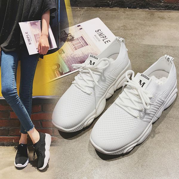 

lans summer autumn ckunky snekers women outdoor mesh breathable travel sports running shoes casual walking sneaker