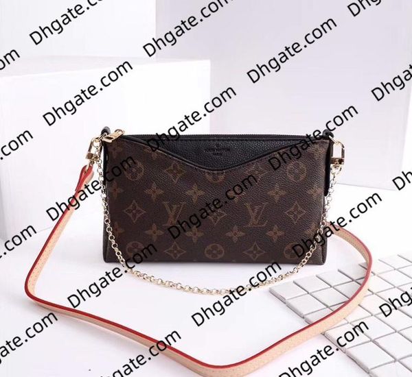 

drop ship fashion style womens chain shoulder bags leather designer luxury crossbody bags classic zipper messenger bag sac bandouli ère