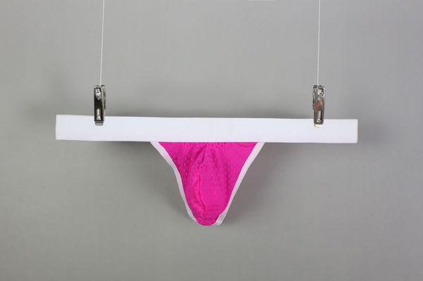 

5otvh мужское нижнее белье небольшой сетки дышащий сексуальный u-выпуклый дизайн мужского нижнего белья небольшой сетки дышащий под трусами, Black;brown