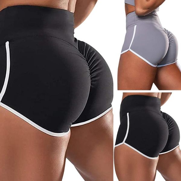 

бег шорты женщины йога спортивные шорты summer sexy gym running гетры женский спортивный зал низ короткие упражнения, Black;blue