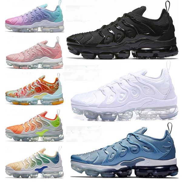 

2020 tn plus mens running shoes pink sea triple black white red voltage purple usa lemon lime bumblebee be true trainers sports sneakers