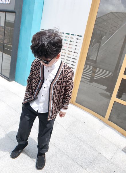 

new autumn wear cardigan sweater baby kids girl boy button knitted sweater kids boys colorful sweater outfit children clothing, Blue