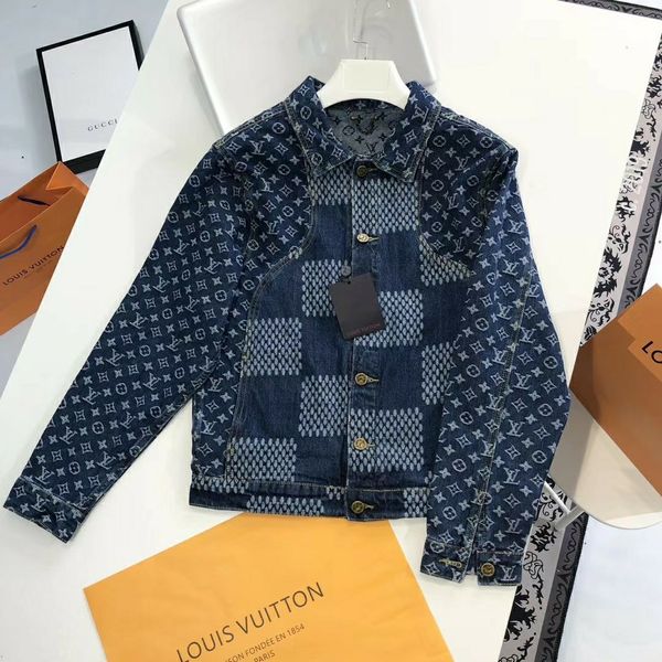 

20ss paris luxurys lu старый цветок джинсовый пиджак женщины мужчины с длинным рукавом фуфайки солнцезащитные streetwear пуловеры outdoor то, Red