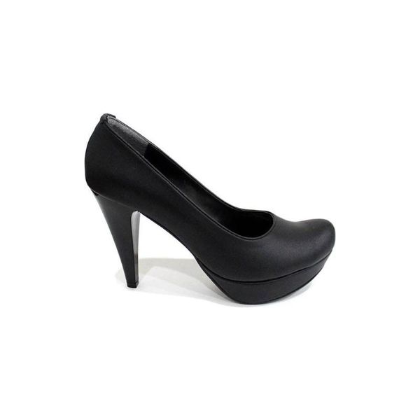 

nur rose 6210 women 's platform heels shoes nur rose, Black