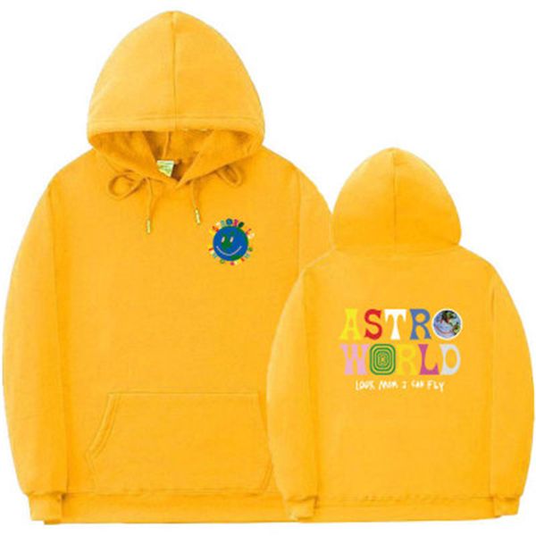 

man travis scott hoodies fashion astroworld letter hooded sweater designer spring autumn male loose casual pocket hooded sweatshirt, Black