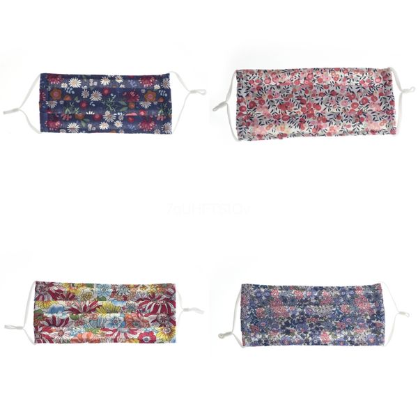 

designer printed face masksmask washable cloth dustproof riding cycling flower print solid masks #182#971#991, Black