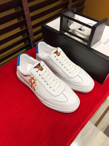 

2020-2019l autumn high-end custom leather men's outdoor casual shoes, high-quality fashion sports shoes, wild low-shoes, size: 38-4