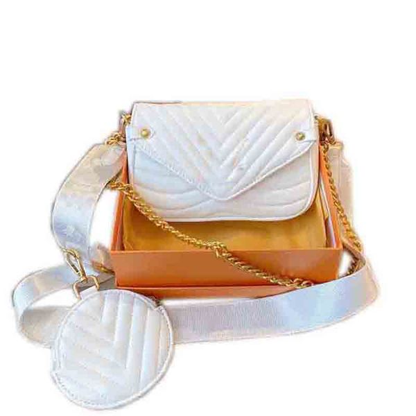 

original full set women handbags purses key case women shoulder black white pink leather bag 3-in-1 women