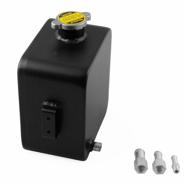 

2.5l car radiator water coolant tank cooling catch bottle overflow reservoir heatsinks aluminum universal cooling water tank