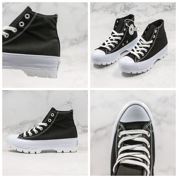 

2020 new classic black 1970s chuck 70 sneakers men women lugged high taylor canvas casual shoes mens womens trainers size eur 36-45