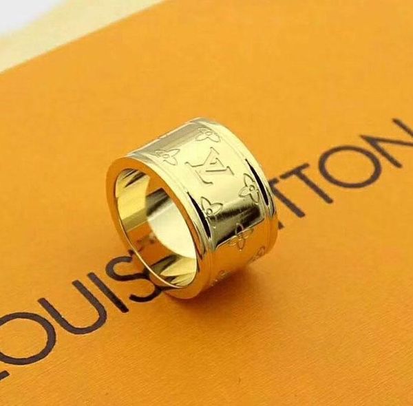 

luxurious quality 316l stainless steel punk lovers women and man ring for women jewelry gift drop shipping ps5565