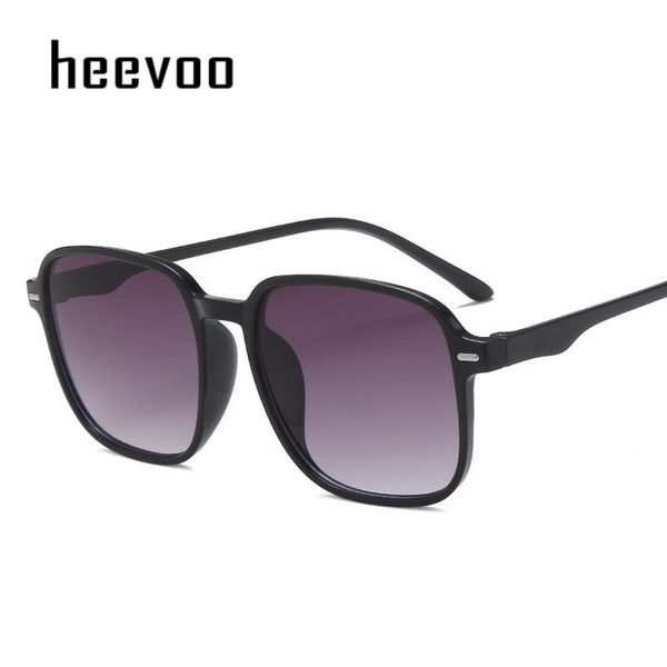 

fashion plastic square classic women sunglasses brand designer vintage retro female men gradient sun glasses uv400, White;black