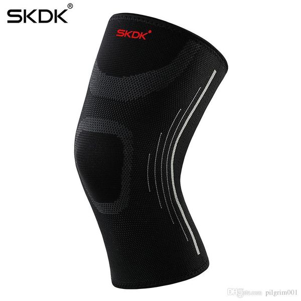

knee pad non-slip brace compression knee sleeve sports pad sports safety running basketball fitness cycling tennis knee support, Black;gray