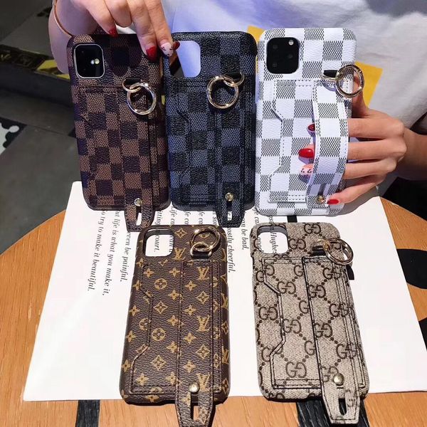 

designer phone case card holder for iphone 11 pro max xs max xr x 6 7 8 plus