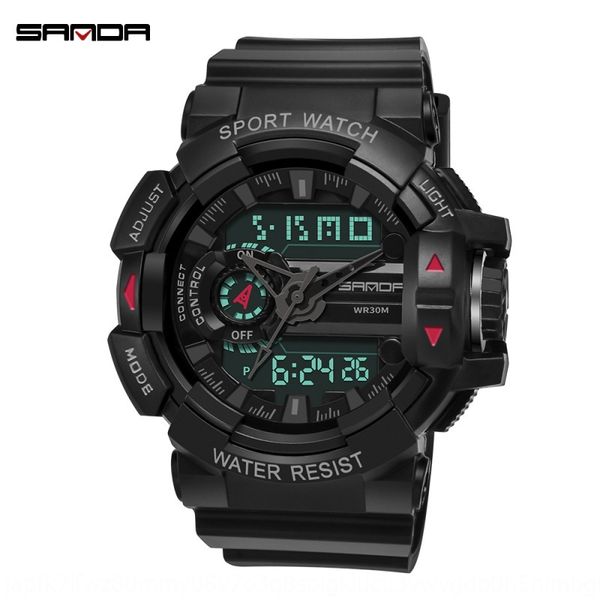 

sunda new electronic watch fashion sports multifunctional electronic watch lovers fashion men's waterproof, Blue