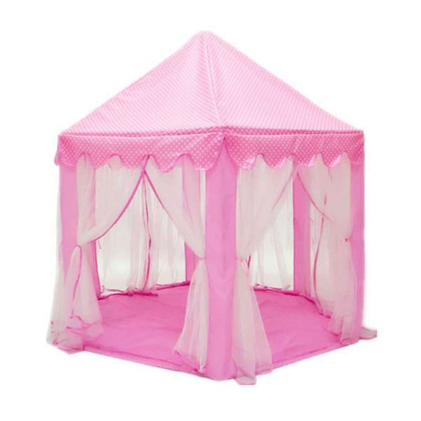 

factory wholesale princess hexagonal childrens tent game house printing tulle mosquito net sleeping room large space breathable