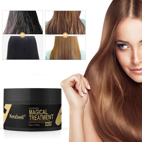 

keraswell hair care mask, magic hair care, magic keratin, 5 seconds, hair root damage repair