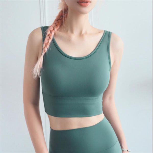 

seamless vest sports bra fitness women sportswear gym crop running elastic yoga bra workout bras 1203, White;black