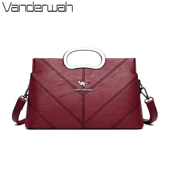

metal handle brand soft leather luxury handbags women bags designer handbags 2020 lady crossbody shoulder hand bags sac a main