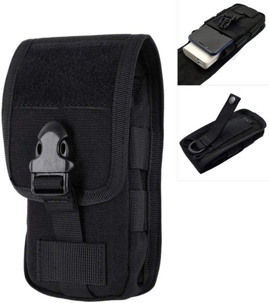 

universal multifunctional mobile phone bag tactical smartphone bag protective sleeve molle gadget case with loop hook