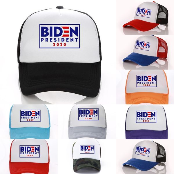 

lhtzq trump joe biden president 2020 ball outdoor usa letters baseball caps summer men women sun visor cap hat sports peaked hats hot, Blue;gray