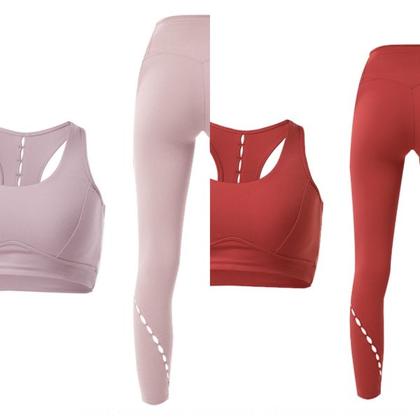 

women's yoga suit sports underwear shockproof gathering underwear vest vest running fitness bra summer suit, White;red