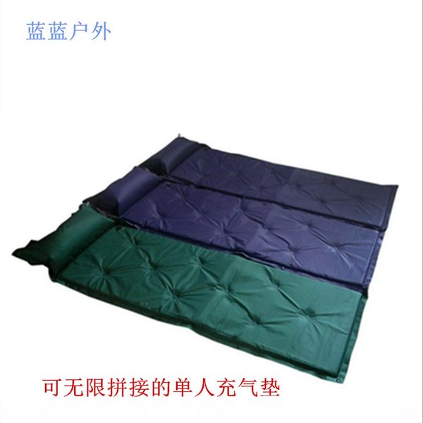 

nypea blue outdoor camping camping products outdoor inflatable automatic waterproof moisture-proof inflatable tenttent tentmat tent sleeping