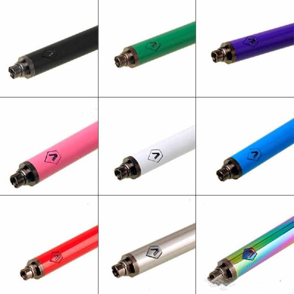 

vision spinner 2 ii battery 1650mah ego c twist variable voltage vv 3.3-4.8v electronic cigarette battery for ego thread atomizers pusap