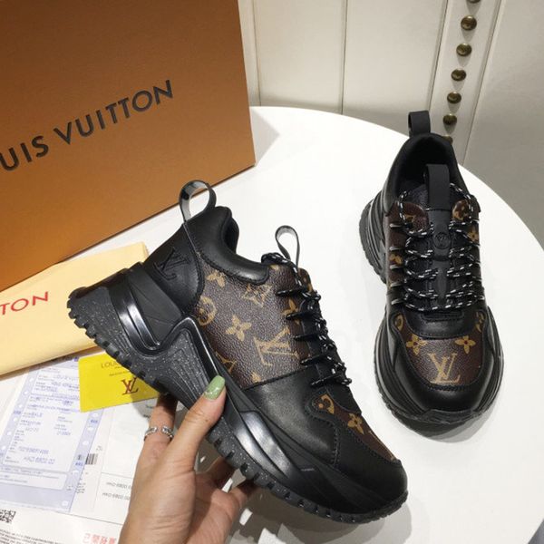 

117 new designer luxury women's casual fashion shoes, women's outdoor casual shoes, high-quality materials, with original box, Black