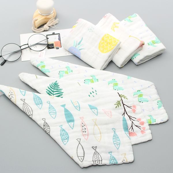 

25*25cm high density pure cotton children's gauze face bubble gauze children's towel soft baby's face towel