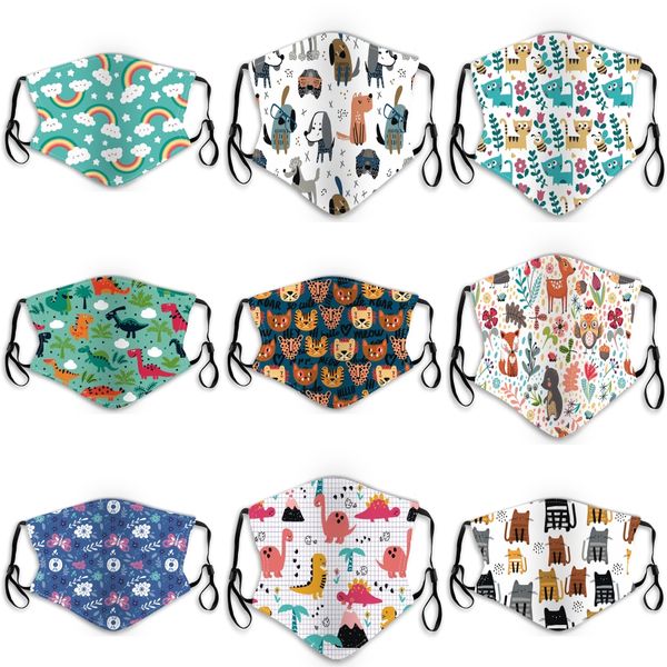 

2020 fashion dust mask pm2.5 anti smog mask printed cloth mask can be washed and reused xd23374#919