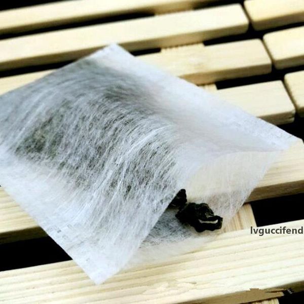 

7*8cm corn fiber tea filter bags new pla biodegraded tea filters fold close tea bag f20173501