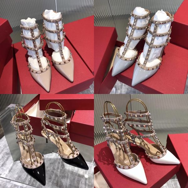 

women's sandals flat full pearl handmade inlay outdoor comfort summer all match skirt women's sandals#803, Black