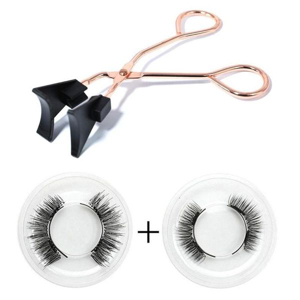 

false eyelashes 2 pair magnetic with magnets handmade reusable 3d mink for makeup faux cils magnetique naturel tweezer