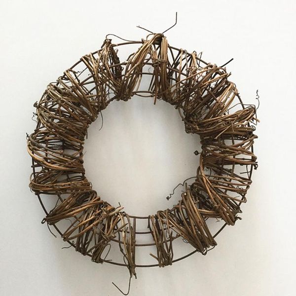 

wedding decoration wreath natural rattan wreath garland diy crafts decor for home door grand tree wedding gift party ornament