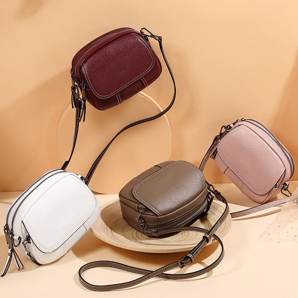 

bag women's bag 2020 new style women's leather bags shoulder fashion messenger