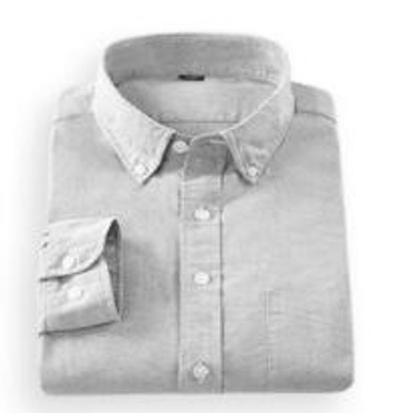 

autumn new man pure cotton oxford long sleeve shirt fashion casual shirt men g-15, White;black
