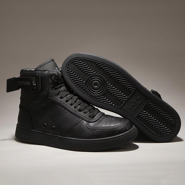 

drop ship rivoli sneaker boots mens shoes zapatillas hombre vintage outdoor walking plus size sneakers sports lace -up luxury men boots, Black