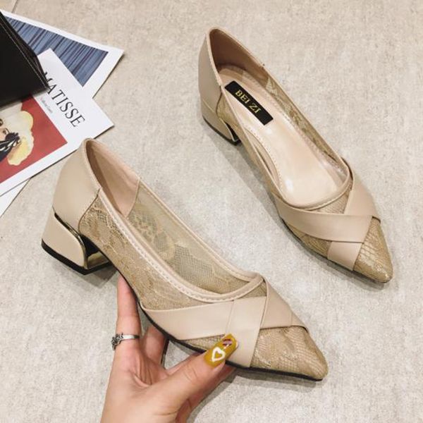

new summer shoes women flats pointed toe office ladies shoes elegant woman breathable soft black pink yx2456