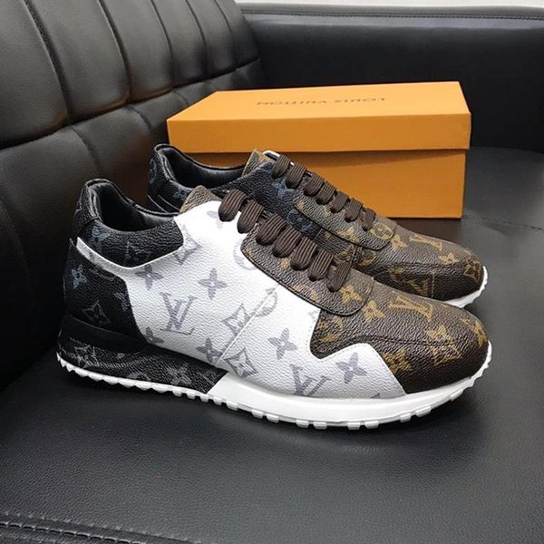

luxury sports shoes for men sneakers lace -up fashion sneakers footwears run away sneaker vintage style mens shoes luxury design fast sh, Black