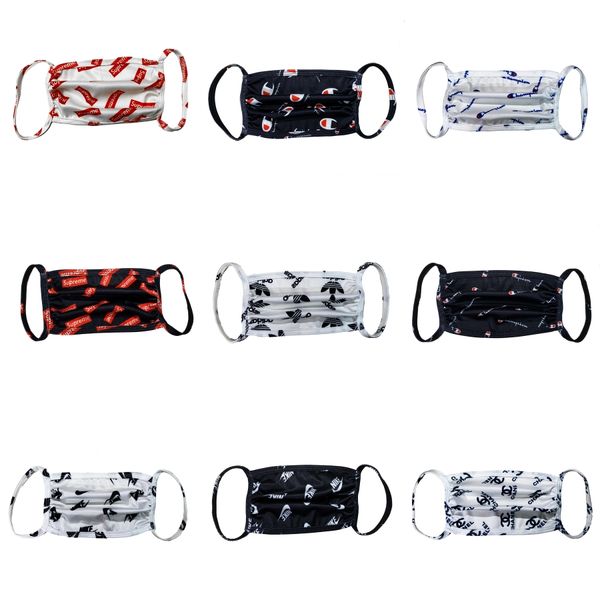 

in stock masks cotton dustproof anime cartoon kpop lucky bear woman men cute expression mouth masks black mask mouth half muffle face mas#45, Blue;pink