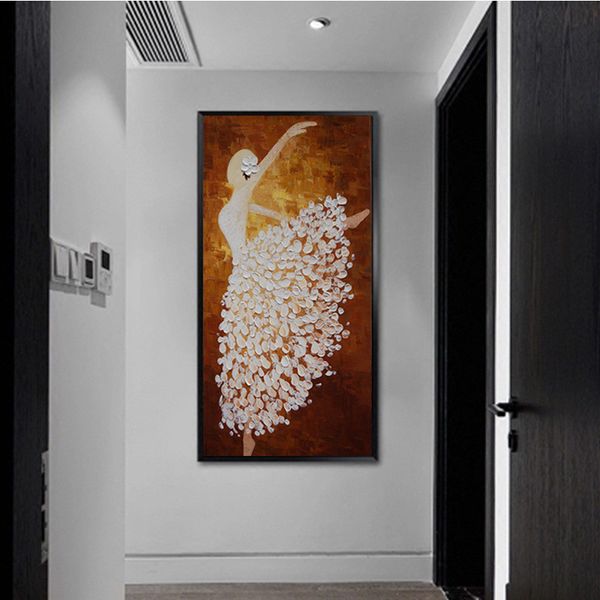 

canvas painting wall posters and prints beautiful dancer hd wall art pictures for living room decoration dining restaurant l home decor