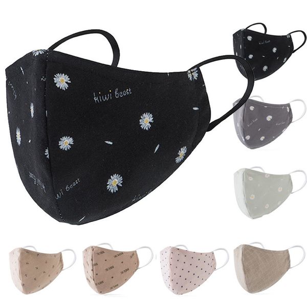 

face mask designer fashion face masks chrysanthemum lattice personality halloween facemask summer sunscreen windproof mask