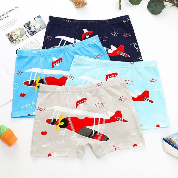 

1dbv1 new boys' boxer pure tong nei ku tong nei ku underpants underpants cotton children's underwear for 4-12 years old boys, Camo