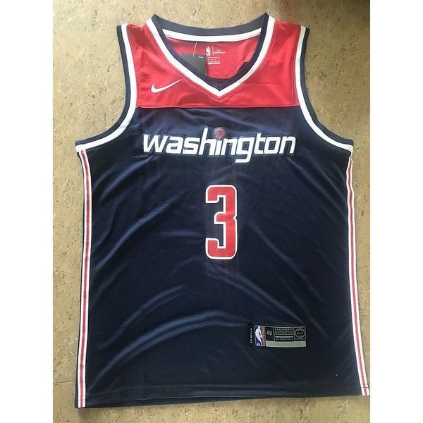 

basketball jersey #3 beal bill jersey stitched basketball jerseys, Black;white
