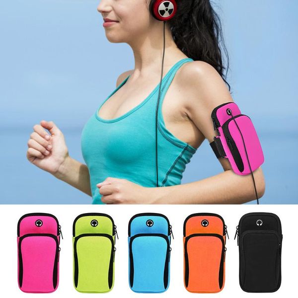 

multifunctional phone arm case running band outdoor sport bag waterproof riding bag women men wrist fitness equipment