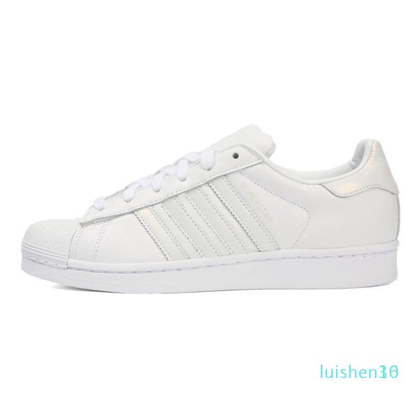 

2020 new superstars casual shoes plate-forme mens women chaussures triple white black 80s pride star flats designer sneakers 36-45 l16
