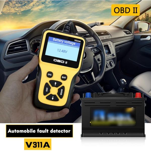 

v311a obd2 code reader scanner car diagnostic tool automotive engine light check analyzer tool obdii scan auto accessories