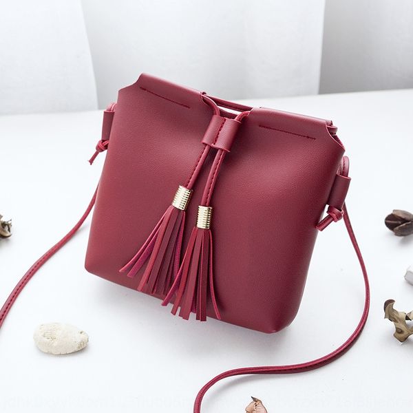 

shoulder women's shoulder small tassel mini mobile phone change messenger bag small bag